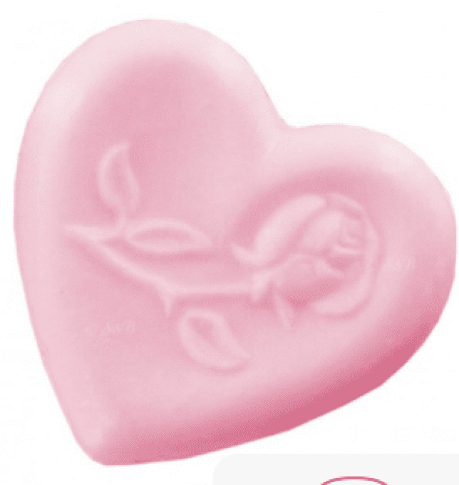 Coeur rose senteur rose