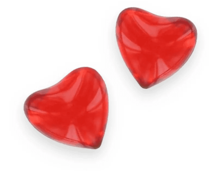Perle de Bain Coeur Fraise